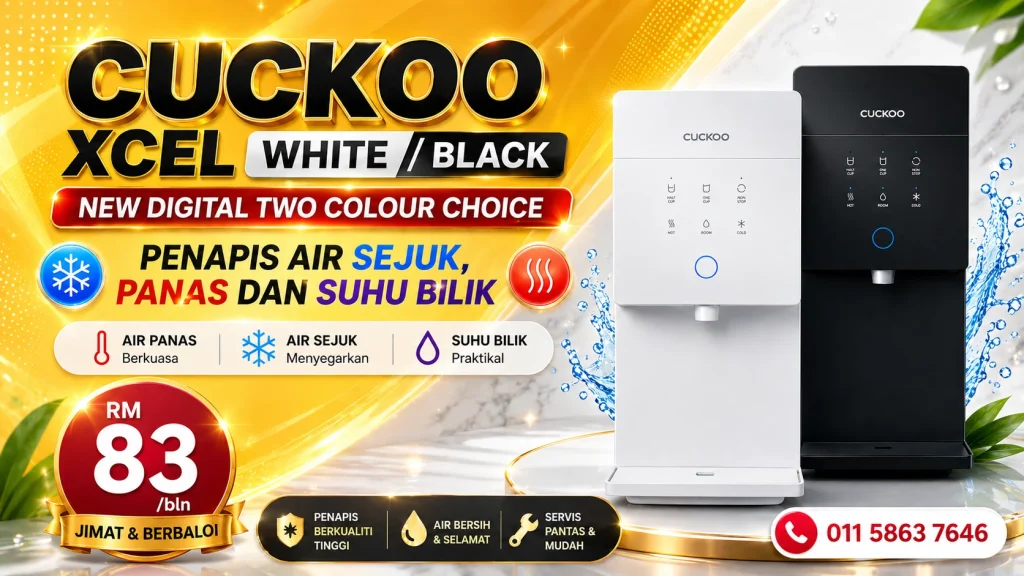 Cuckoo Perak Xcel 2 Banner